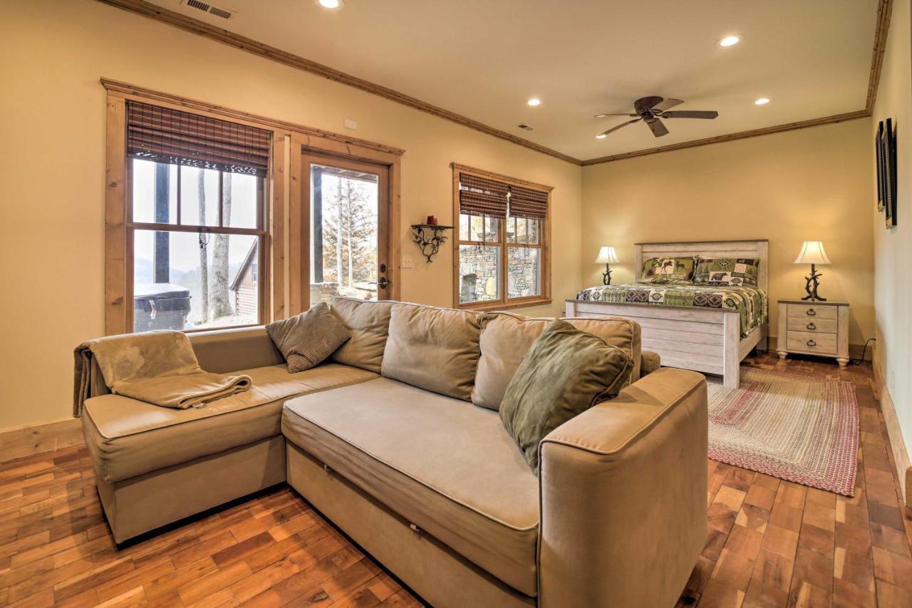 Luxury Cabin Rental In Franklin With Private Hot Tub Luaran gambar