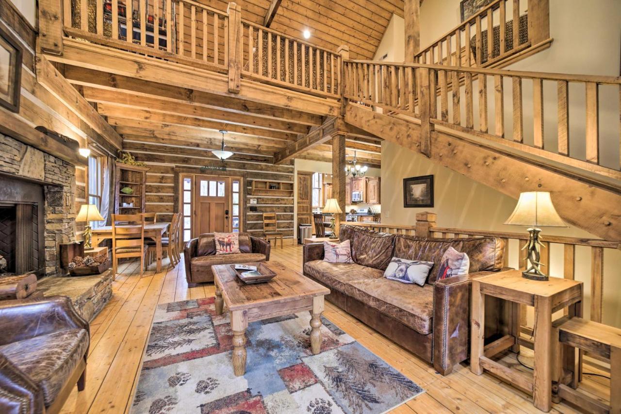 Luxury Cabin Rental In Franklin With Private Hot Tub Luaran gambar