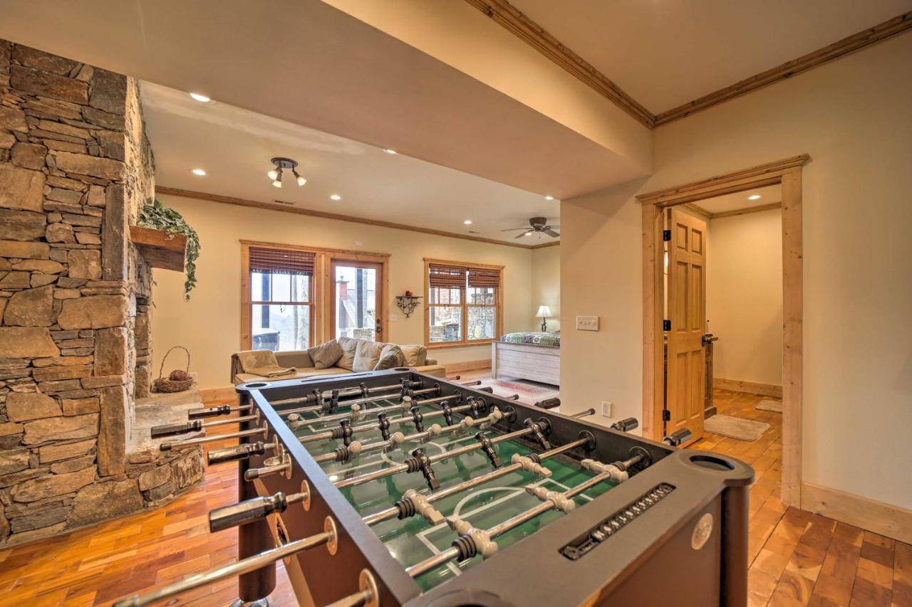 Luxury Cabin Rental In Franklin With Private Hot Tub Luaran gambar