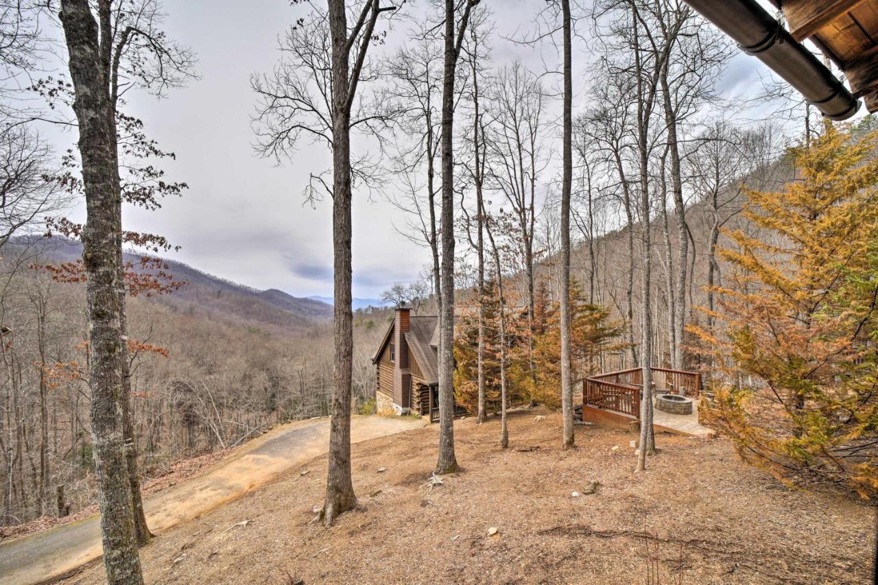 Luxury Cabin Rental In Franklin With Private Hot Tub Luaran gambar